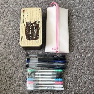 Pencil Cases and Pens